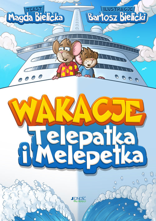 okładka Wakacje Telepatka i Melepetka książka