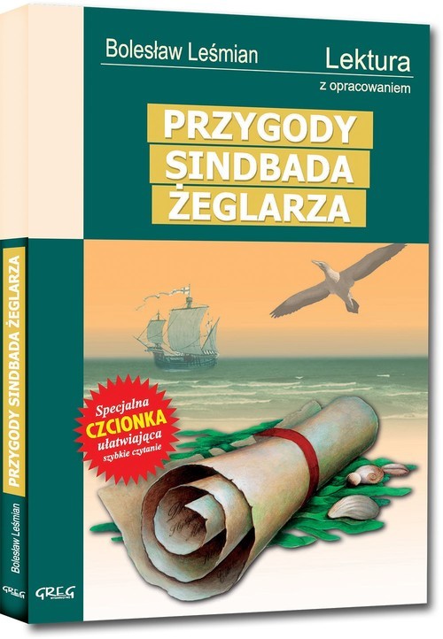 okładka Przygody Sindbada Żeglarza Lektura z opracowaniem książka | Bolesław Leśmian