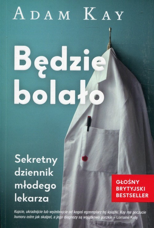 okładka Będzie bolało książka | Adam Kay