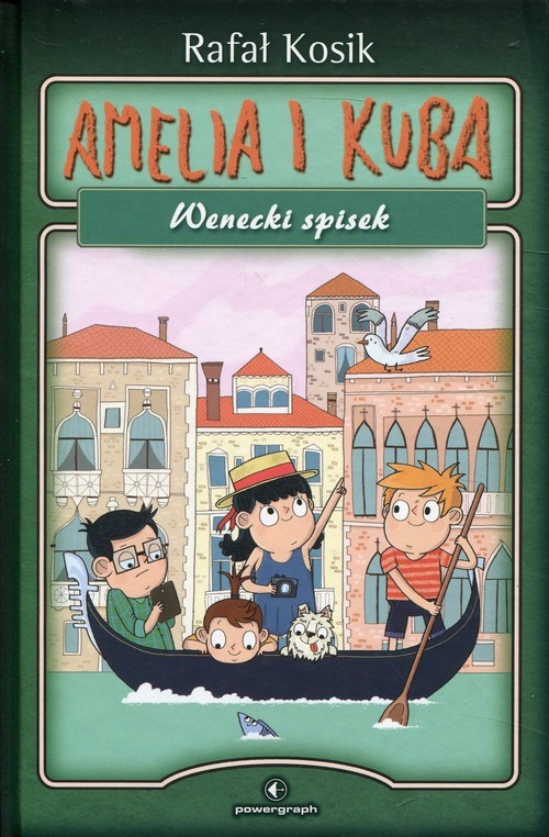 okładka Amelia i Kuba Wenecki spisek książka | Rafał Kosik