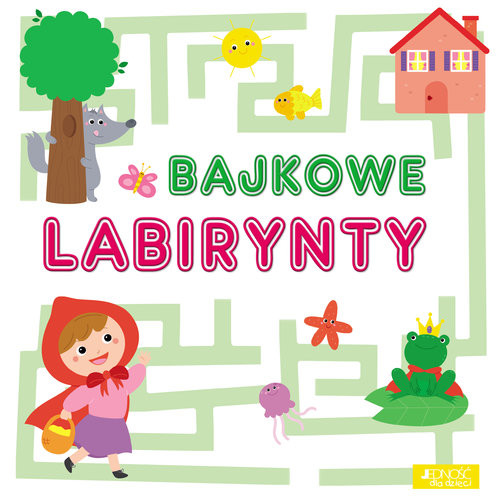 okładka Bajkowe labirynty książka