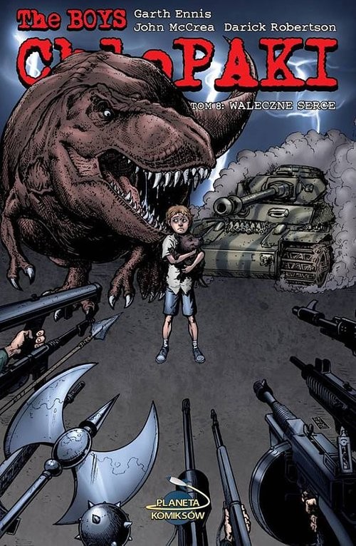 okładka Chłopaki 8 Waleczne serce książka | Garth Ennis