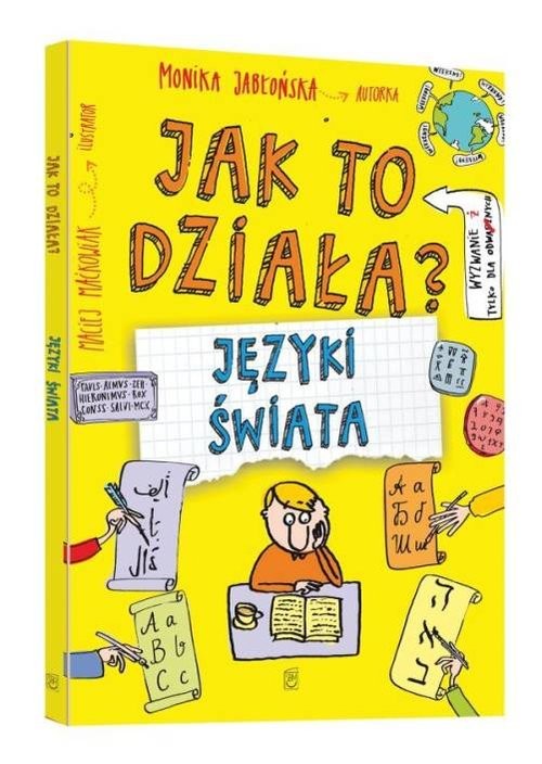 okładka Jak to działa Języki świata książka | Jabłońska Monika