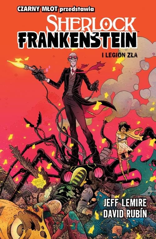 okładka Sherlock Frankenstein Tom 1 książka | Jeff Lemire, David Rubín