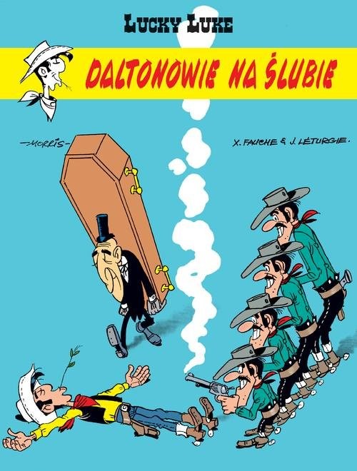 okładka Lucky Luke Daltonowie na ślubie książka | Léturgie, Fauche, Morris