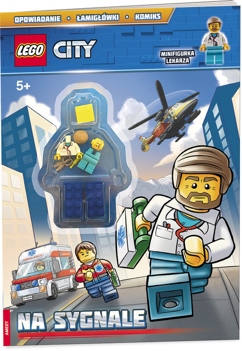 okładka Lego City Na sygnale LMJ-16 książka