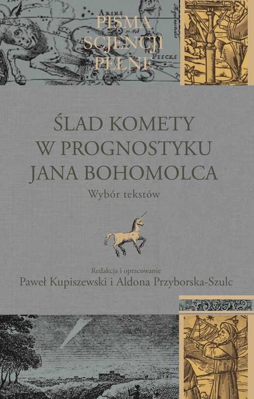 okładka Ślad komety w Prognostyku Jana Bohomolca Wybór tekstów książka