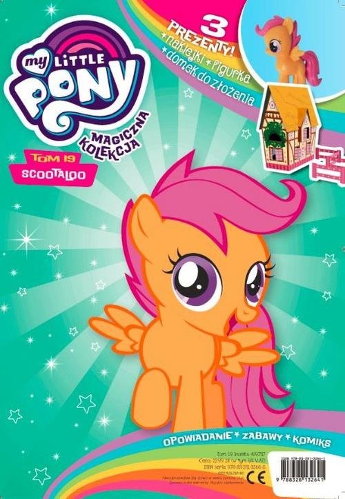 okładka Magiczna Kolekcja My Little Pony część 19 Scootaloo książka