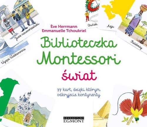 okładka Biblioteczka Montessori Świat książka | Eve Herrmann