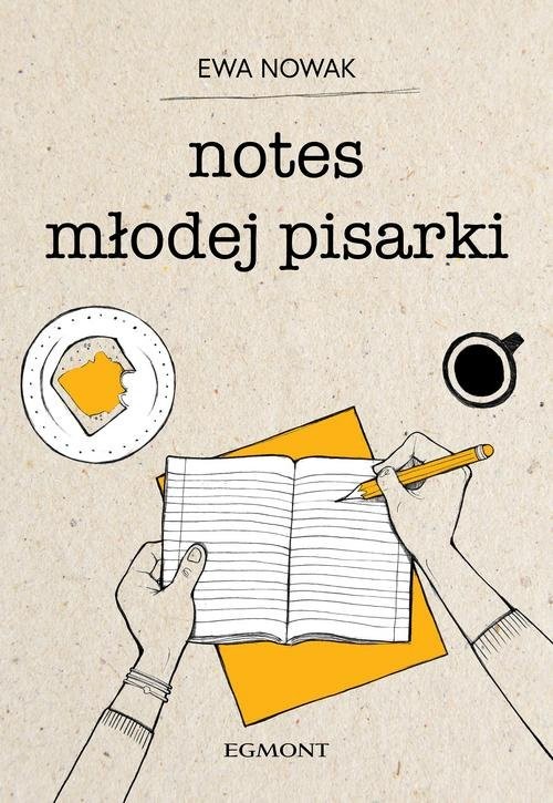 okładka Notes młodej pisarki książka | Ewa Nowak