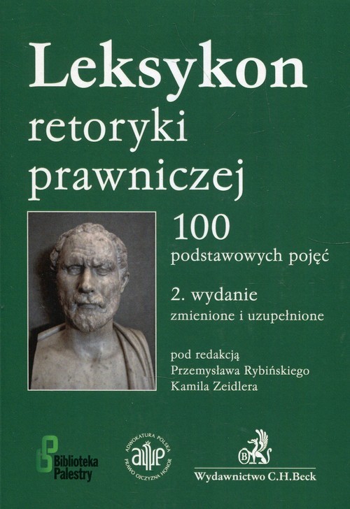okładka Leksykon retoryki prawniczej 100 podstawowych pojęć książka