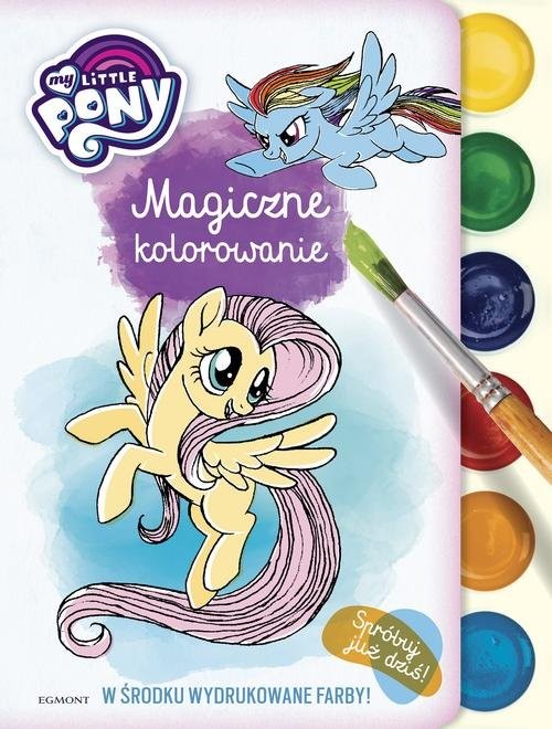 okładka My Little Pony Magiczne kolorowanie książka