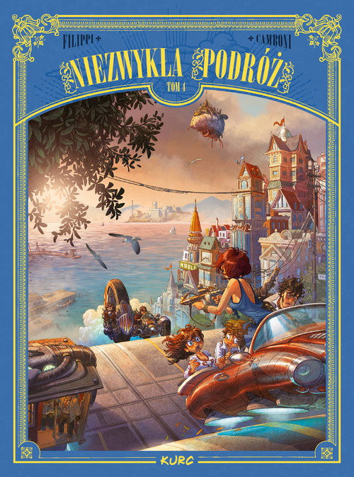 okładka Niezwykła podróż Tom 4 książka | Silvio Camboni, Denis-Pierre Filippi