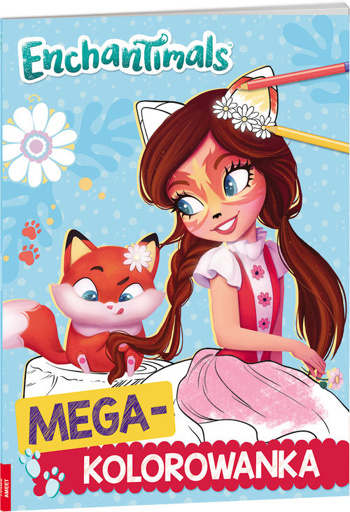 okładka ENCHANTIMALS Megakolorowanka KOL-150 książka