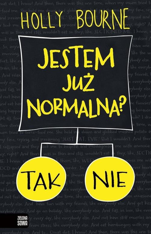 okładka Jestem już normalna? książka | Bourne Holly
