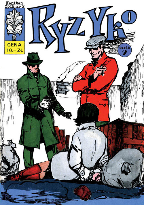 okładka Kapitan Żbik Ryzyko 2 książka | Zbigniew Sobala