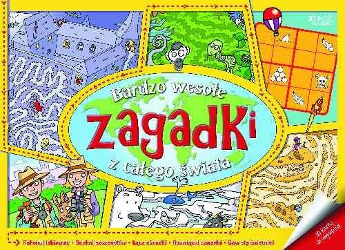 okładka Bardzo wesołe zagadki z całego świata książka