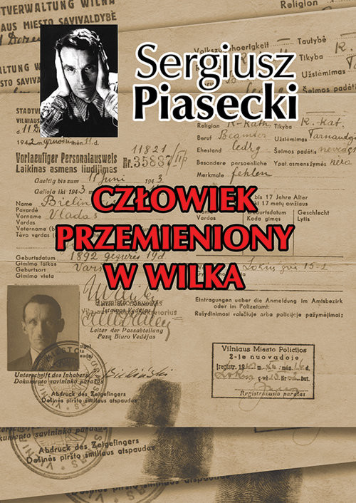 okładka Człowiek przemieniony w wilka książka | Sergiusz Piasecki