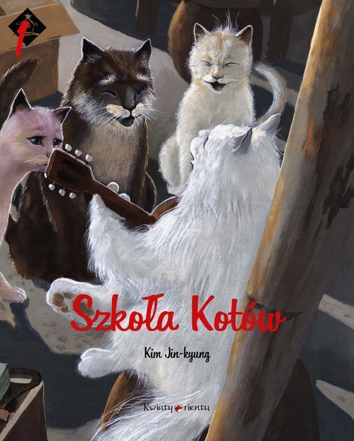 okładka Szkoła Kotów 1 książka | Jin-kyung Kim