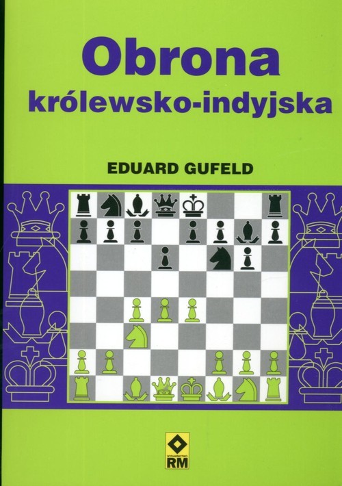 okładka Obrona Królewsko Indyjska Szachy książka | Eduard Gufeld