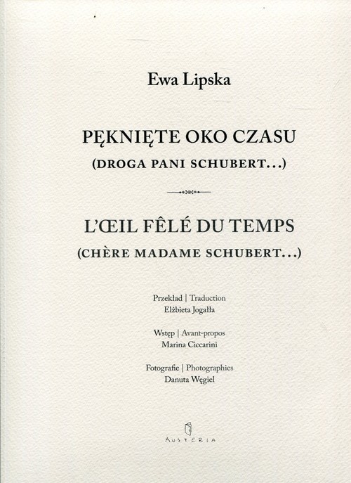 okładka Pęknięte oko czasu książka | Ewa Lipska