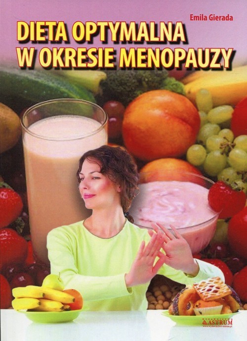 okładka Dieta optymalna w okresie menopauzy książka | Emila Gierada