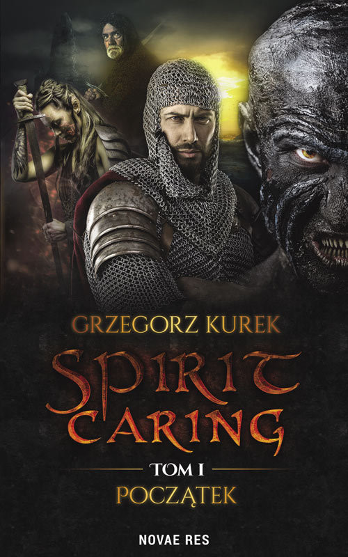 okładka Spirit caring Tom 1 Początek książka | Grzegorz Kurek