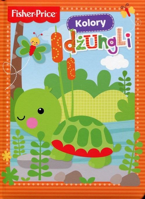 okładka Fisher Price Kolory dżungli książka