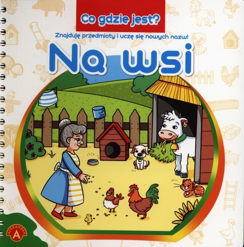 okładka Co gdzie jest Na wsi książka