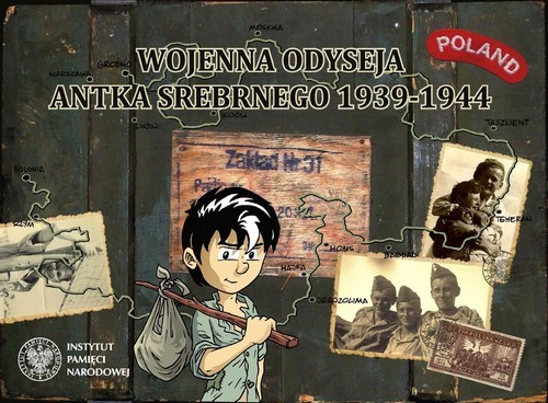 okładka Wojenna odyseja Antka Srebrnego 1939-1944 Pakiet książka | Tomasz Robaczewski, Hubert Ronek