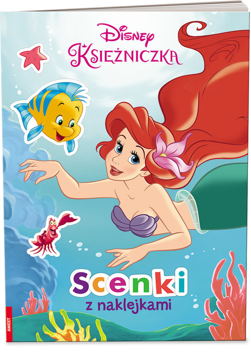 okładka Disney Księżniczka Scenki z naklejkami SN-2 książka