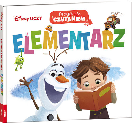 okładka Disney Uczy Przygoda z czytaniem Elementarz PCE-1 książka