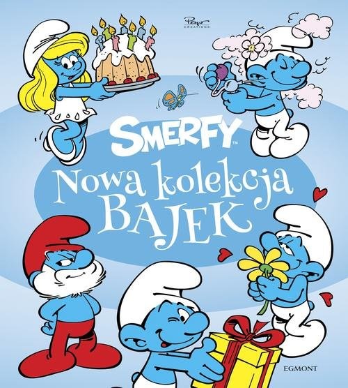 okładka Smerfy Nowa kolekcja bajek książka
