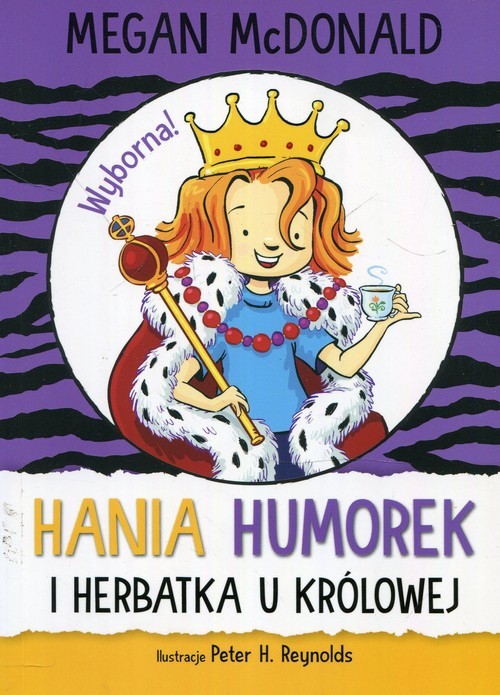 okładka Hania Humorek i herbatka u królowej książka | McDonald Megan
