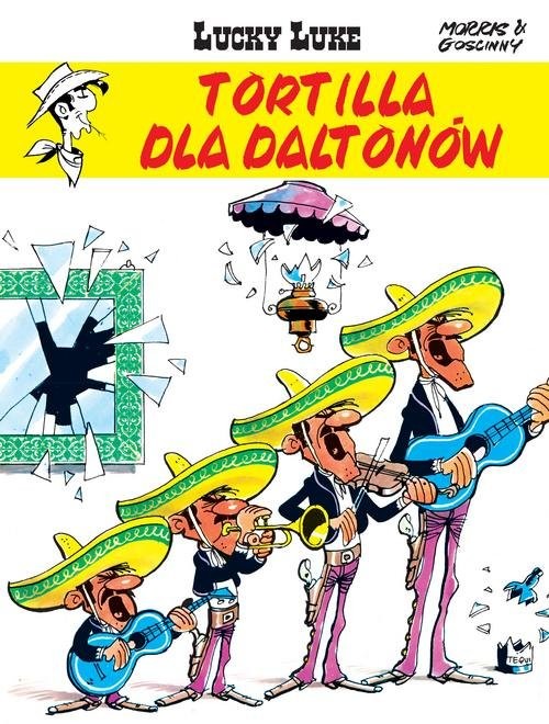 okładka Lucky Luke Tortilla dla Daltonów książka | René Goscinny