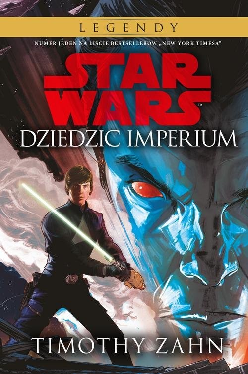 okładka Star Wars Thrawn Dziedzic Imperium Tom 1 książka | Timothy Zahn