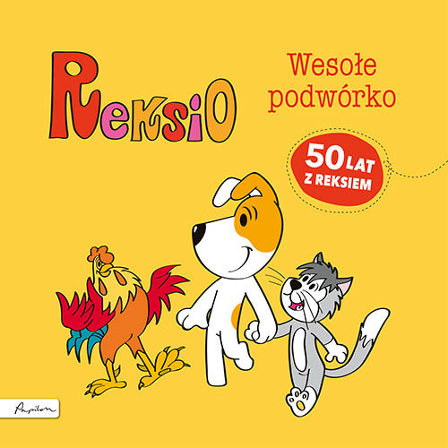okładka Reksio Wesołe podwórko książka | Szarf Maria