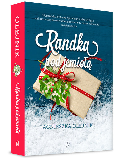 okładka Randka pod jemiołą książka | Agnieszka Olejnik