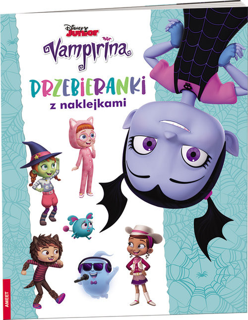 okładka Vampirina Przebieranki z naklejkami TRA-3 książka