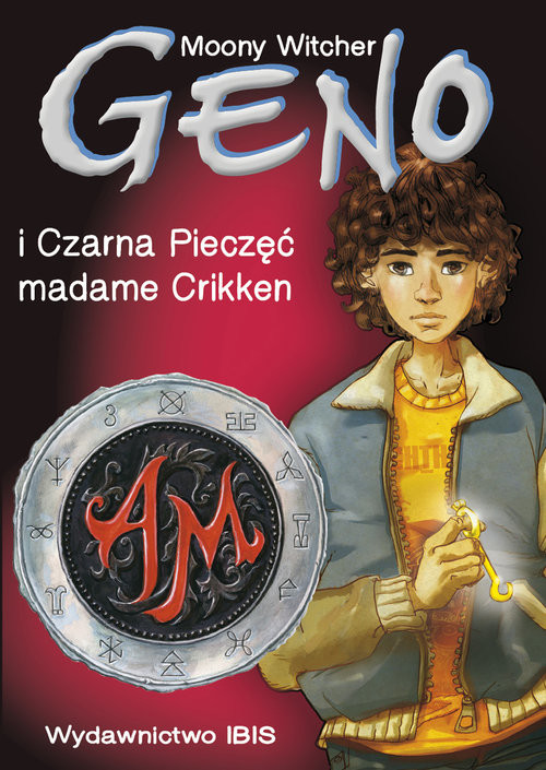 okładka Geno i Czarna Pieczęć madame Crikken Tom 1 książka | Moony Witcher