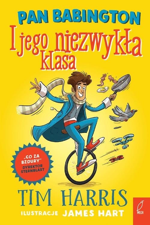 okładka Pan Babington i jego niezwykła klasa książka | Harris Tim