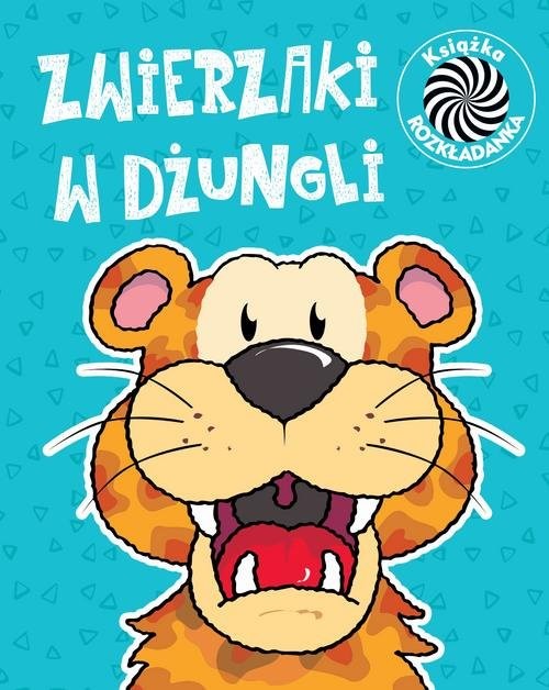 okładka Zwierzaki w dżungli Ruchome obrazki książka | Jan Kazimierz Siwek