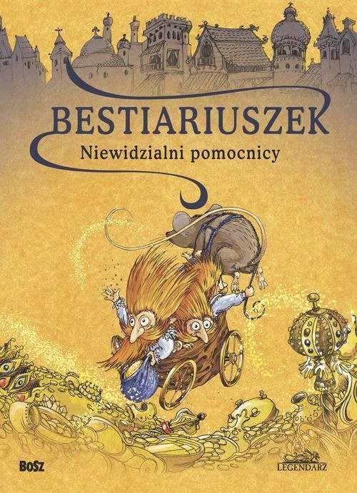 okładka Bestiariuszek Niewidzialni pomocnicy książka | Witold Vargas