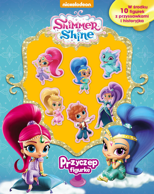 okładka Shimmer & Shine Przyczep figurkę książka