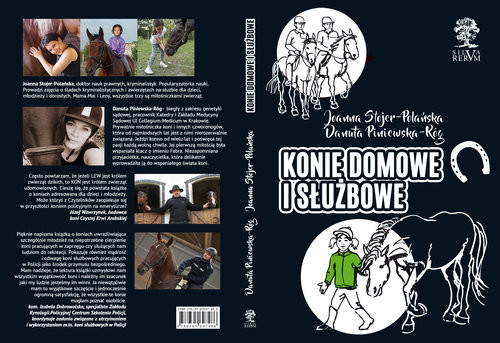okładka Konie domowe i służbowe /czarno-białe/ książka | Joanna Stojer-Polańska, Danuta Piniewska-Róg