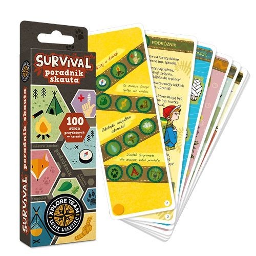 okładka Xplore Team Survival Poradnik skauta książka