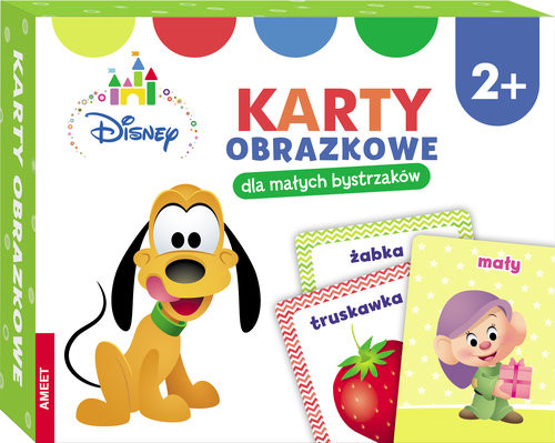 okładka Disney Maluch Karty Obrazkowe Dla Małych Bystrzaków BOX-1 książka