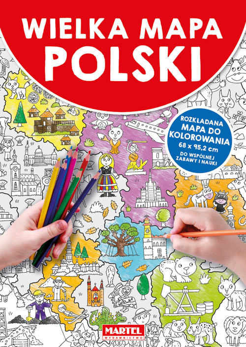 okładka Wielka mapa Polski książka