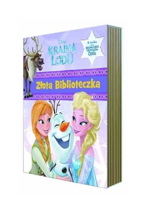 okładka Kraina Lodu Złota biblioteczka książka