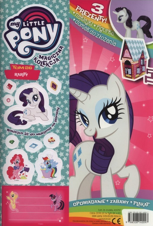 okładka My Little Pony magiczna kolekcja 26/2018 książka